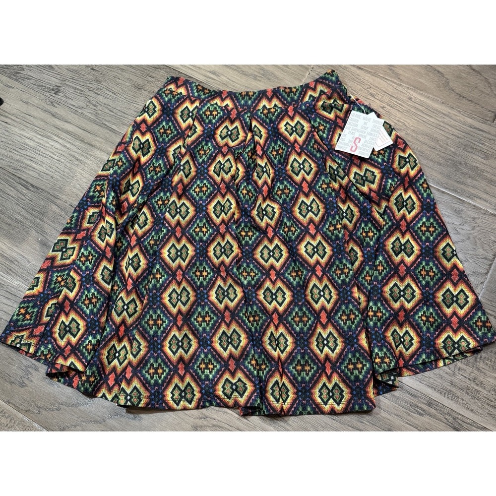 LuLaRoe‎ Madison Boho Skirt New With Tags Size Small Colorful